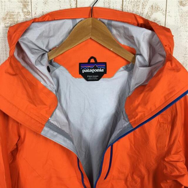 MENs S パタゴニア エムテン アノラック M10 ANORAK 3L H2No ハードシェル プルオーバー ジャケット フーディ  PATAGONIA 84165 オレンジ系