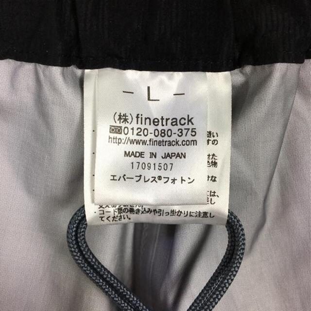 MENs L  ファイントラック エバーブレス フォトン パンツ レインシェル FINETRACK FAM0322 ブラック系