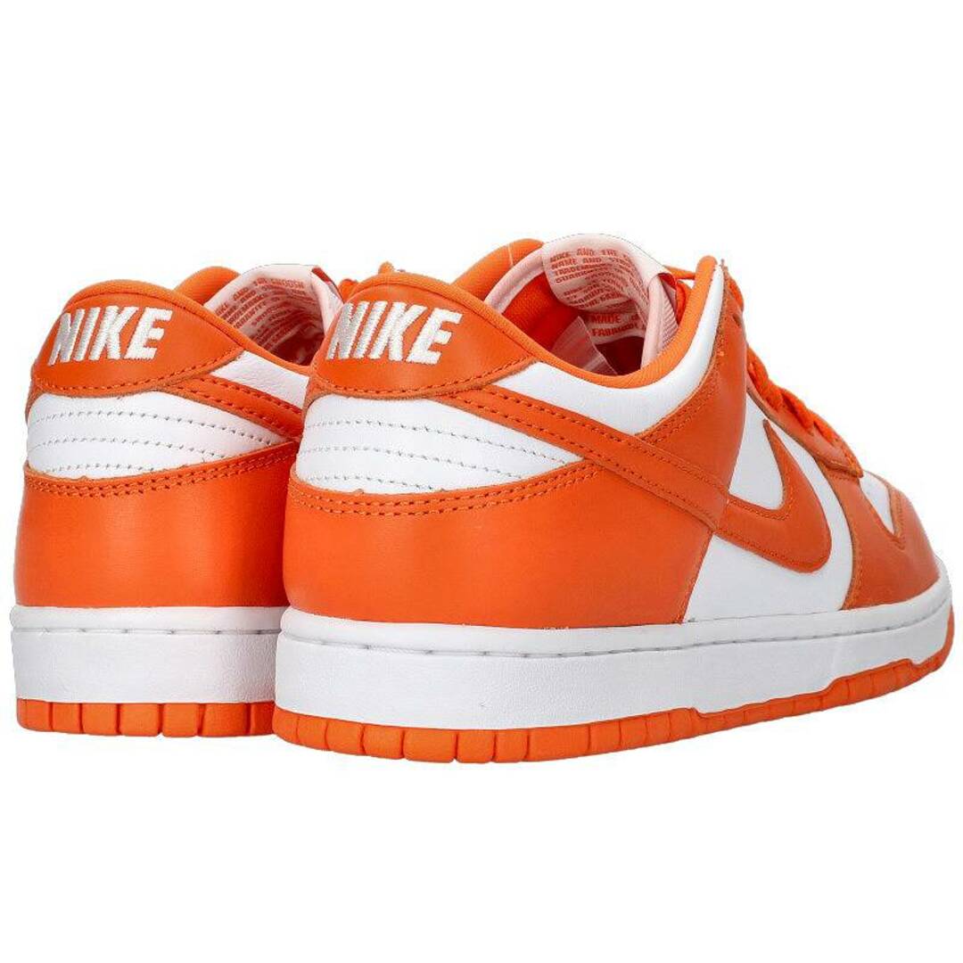 ナイキ  DUNK LOW SP ORANGE BLAZE SYRACUSE CU1726-101 ダンクローオレンジブレイズシラキューススニーカー  メンズ 28cm