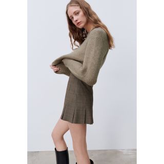 ザラ(ZARA)の新品 ZARA ベーシッククロップドセーター(ニット/セーター)