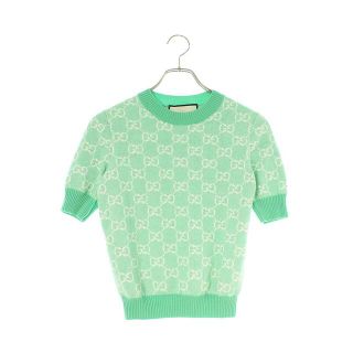 Gucci - グッチ 20AW 629456 XKBHQ GGジャカード半袖ニット レディース ...
