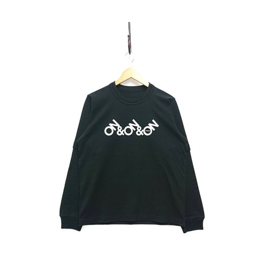 SACAI サカイ 品番 ZZ-0451S ON&ON&ON ロング Ｔシャツ ブラック サイズ3 正規品 / 30259