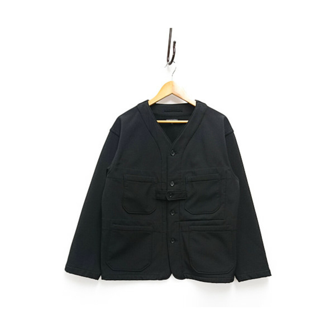 Engineered Garments(エンジニアードガーメンツ)のENGINEERED GARMENTS エンジニアードガーメンツ Cardigan Jacket ポリエステル カーディガン ジャケット ブラック サイズM 正規品 / 30255 メンズのジャケット/アウター(その他)の商品写真