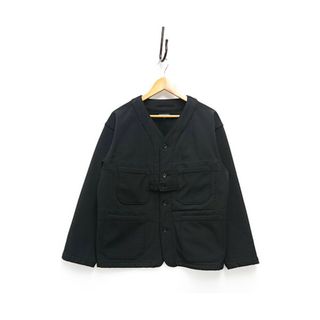 エンジニアードガーメンツ(Engineered Garments)のENGINEERED GARMENTS エンジニアードガーメンツ Cardigan Jacket ポリエステル カーディガン ジャケット ブラック サイズM 正規品 / 30255(その他)