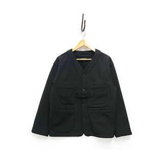 エンジニアードガーメンツ(Engineered Garments)のENGINEERED GARMENTS エンジニアードガーメンツ Cardigan Jacket ポリエステル カーディガン ジャケット ブラック サイズM 正規品 / 30255(その他)