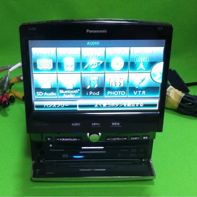 パナソニックHDDインダッシュナビ BluetoothAudio - カーナビ/カーテレビ