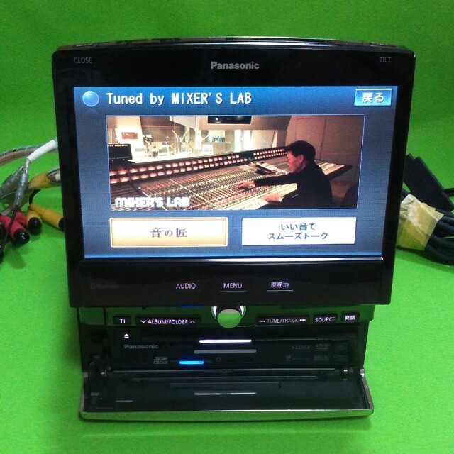 パナソニックHDDインダッシュナビ BluetoothAudio - カーナビ/カーテレビ