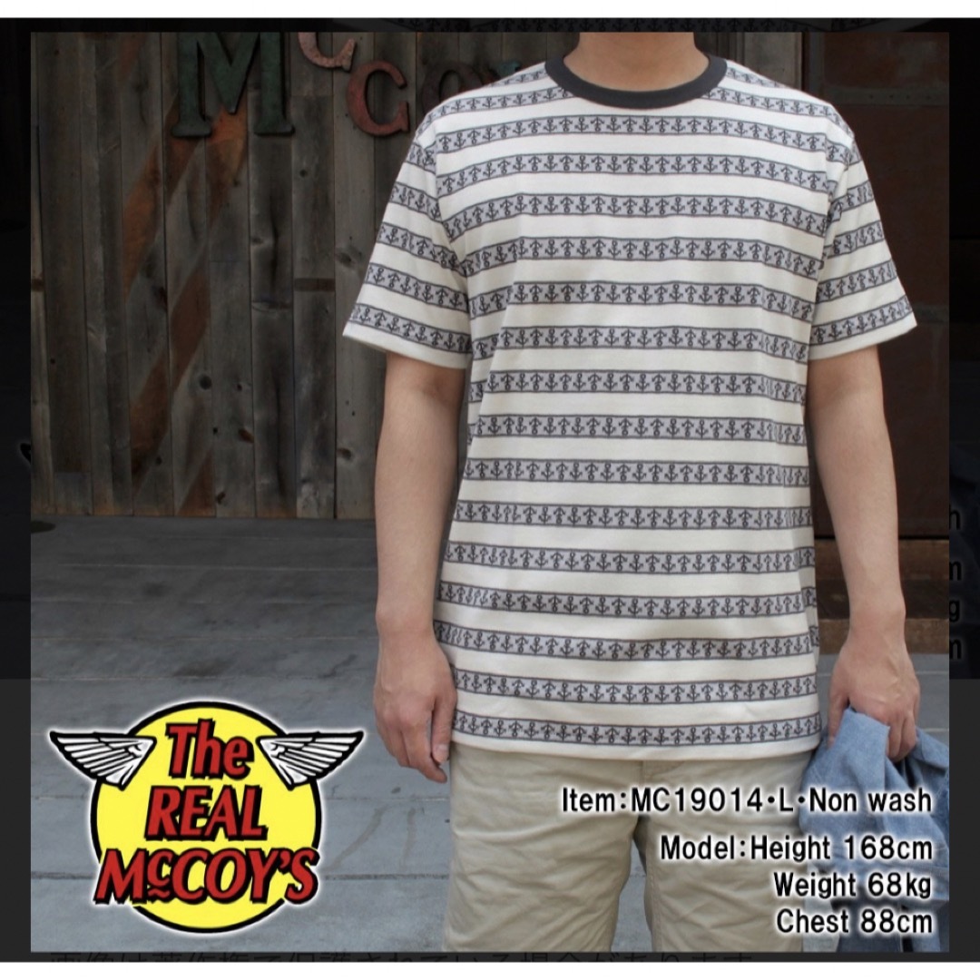 THE REAL McCOY’S(ザリアルマッコイズ)のリアルマッコイズ     半袖Tシャツ　ボーダー メンズのトップス(Tシャツ/カットソー(半袖/袖なし))の商品写真