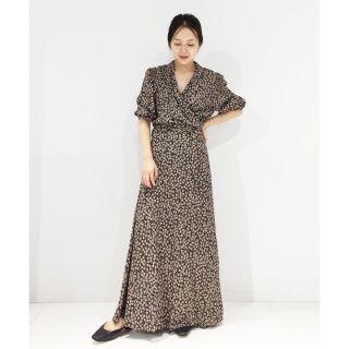 プラージュ(Plage)のPlage VENIT VINTAGE FLOWER WRAP ワンピース 花柄(ロングワンピース/マキシワンピース)