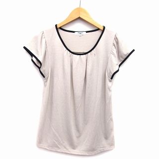 エヌナチュラルビューティーベーシック(N.Natural beauty basic)のN.ナチュラルビューティーベーシック カットソー Tシャツ 無地 パイピング(カットソー(半袖/袖なし))