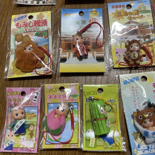 ご当地キューピー　中国地方　18個 エンタメ/ホビーのおもちゃ/ぬいぐるみ(キャラクターグッズ)の商品写真