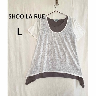 シューラルー(SHOO・LA・RUE)のSHOO LA RUE シューラルー　2枚セット　トップス　Lサイズ(カットソー(半袖/袖なし))