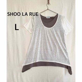 シューラルー(SHOO・LA・RUE)のSHOO LA RUE シューラルー　2枚セット　トップス　Lサイズ(カットソー(半袖/袖なし))