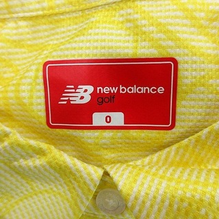 New Balance - ニューバランス GOLF ゴルフウェア ポロシャツ 総柄 ...