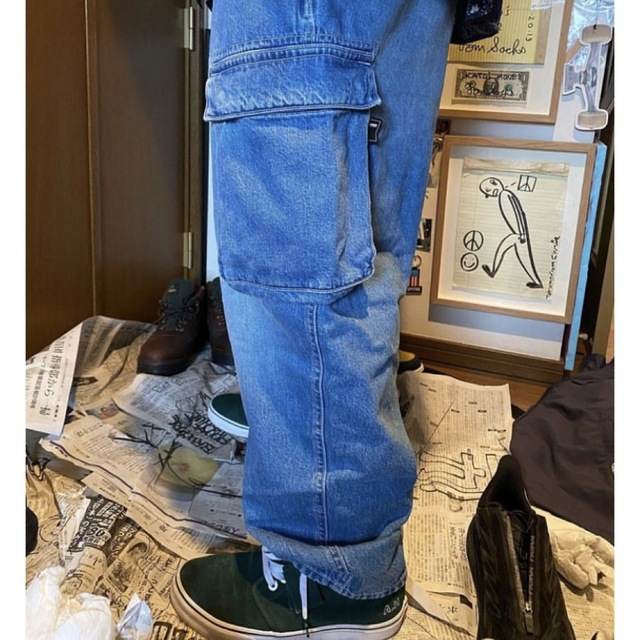 BROCHURE DENIM 6PKT PANTS XLサイズ