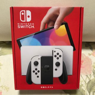 ニンテンドースイッチ(Nintendo Switch)の任天堂 Nintendo Switch 有機ELホワイト 店舗印有(家庭用ゲーム機本体)