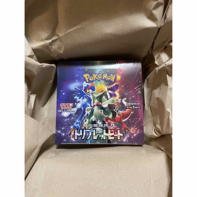 ポケモンカード　トリプレットビート　新品未開封ボックス 1box シュリンク付