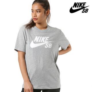 ナイキ(NIKE)のNIKE SB ナイキ　AR4210-063 半袖Tシャツ 女性用　グレー　S(Tシャツ(半袖/袖なし))