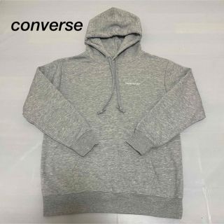 コンバース(CONVERSE)の美品　コンバース　スウェット　トレーナー　パーカー　L グレー　メンズ　OK(トレーナー/スウェット)