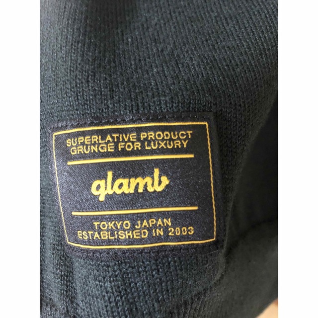 glamb(グラム)のglamb×斉藤壮馬  LOOSE KNIT セピアブラック レディース レディースのトップス(ニット/セーター)の商品写真