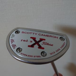 スコッティキャメロン(Scotty Cameron)のスコッティキャメロン レッドX RED X センター(クラブ)