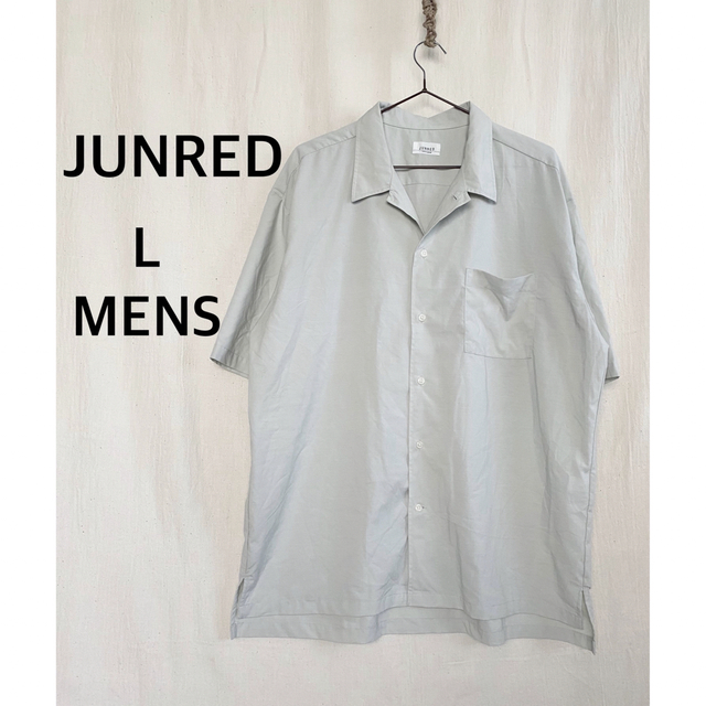 JUNRED(ジュンレッド)のJUNRED ジュンレッド　メンズ　シャツ　トップス　Lサイズ メンズのトップス(Tシャツ/カットソー(半袖/袖なし))の商品写真