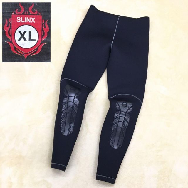 SLINX マリンスポーツ ウェットスーツ ロングパンツ サイズXL ブラック