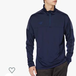 ニューバランス(New Balance)の新品 2XL newbalance Half Zip Top Soccer 紺(ウェア)