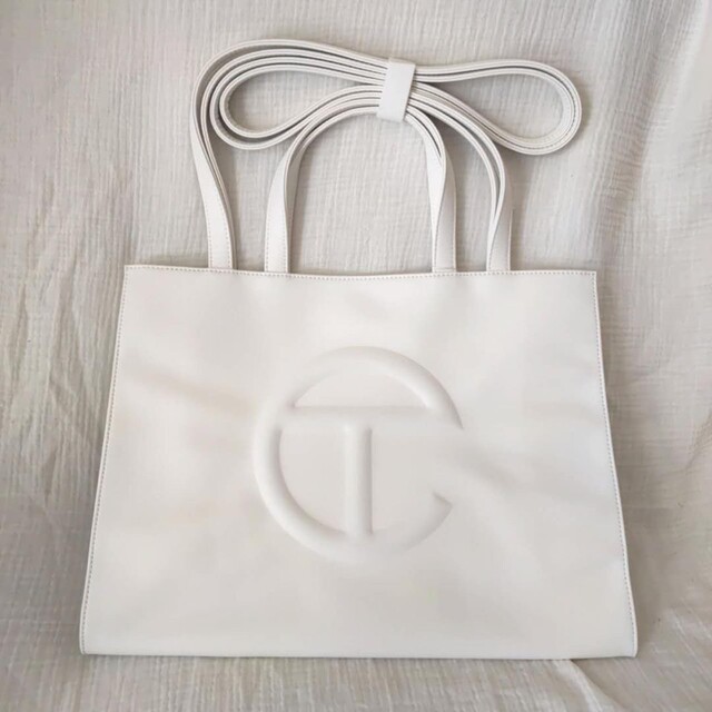 シルバー金具 【新品・正規品】Telfar テルファーショッピングバッグ M