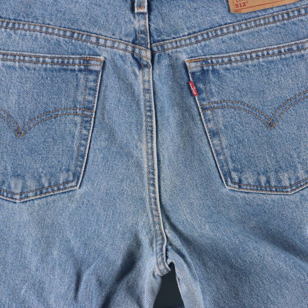 90年代 リーバイス Levi's 512 SLIM FIT STRAIGHT LEG テーパードジーンズ デニムパンツ レディースXL(w33) ヴィンテージ /eaa318875 4