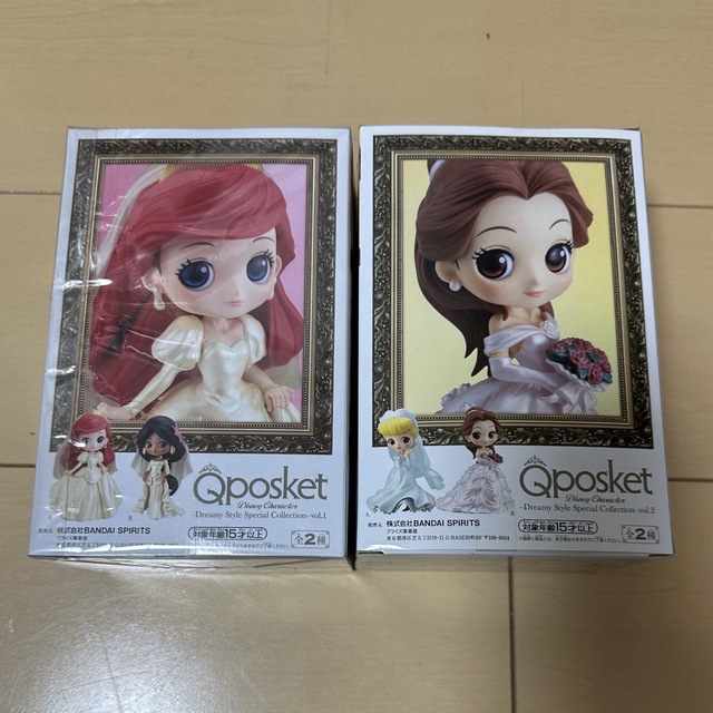 Disney(ディズニー)のQposket アリエル　ベル エンタメ/ホビーのおもちゃ/ぬいぐるみ(キャラクターグッズ)の商品写真