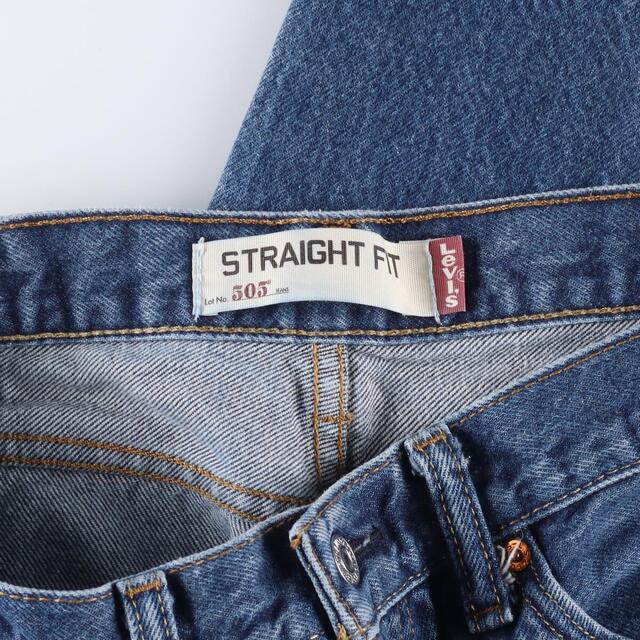 リーバイス Levi's 505 STRAIGHT FIT テーパードジーンズ デニムパンツ メンズw33 /eaa316717