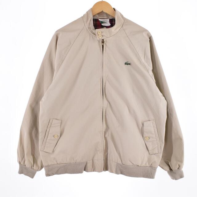 80年代 ラコステ LACOSTE IZOD ハリントンジャケット スイングトップ メンズXL ヴィンテージ /eaa321680