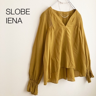 スローブイエナ(SLOBE IENA)の★スローブイエナ★コットンシルクタックプルオーバー ブラウス(シャツ/ブラウス(長袖/七分))