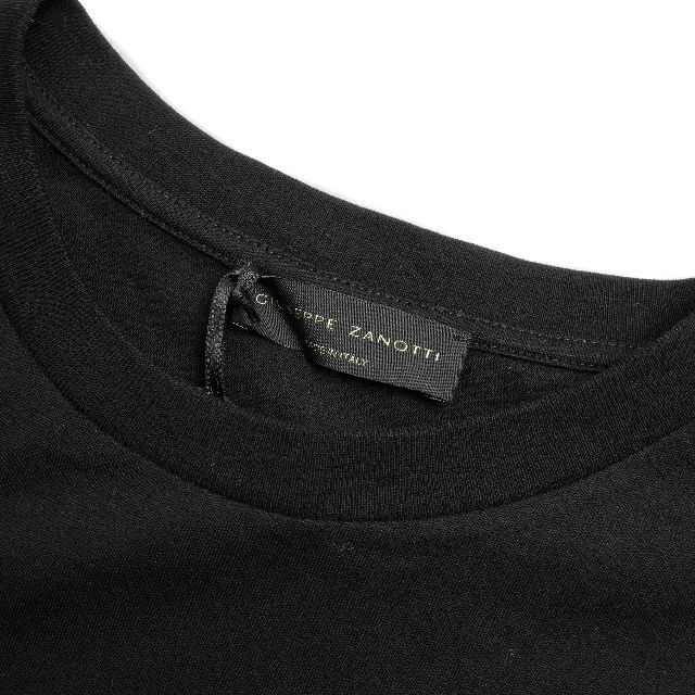 新品 GIUSEPPE ZANOTTI ゴールドストーン ロゴ Tシャツ 【好評にて期間