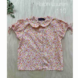 ラルフローレン(Ralph Lauren)のラルフローレン　　花柄シャツブラウス(Tシャツ/カットソー)