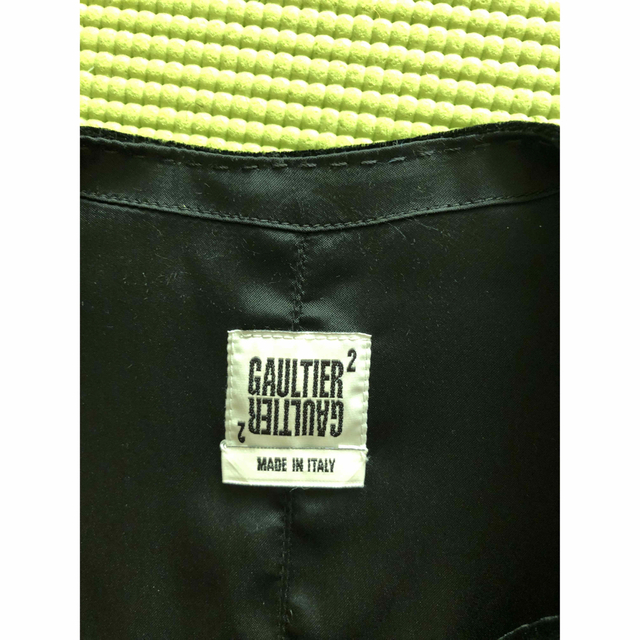 Jean-Paul GAULTIER - 希少 ジャンポールゴルチェ オム 黒ベスト Jean-Paul GAULTIER - 希少 ジャンポールゴルチェ オム 黒ベスト