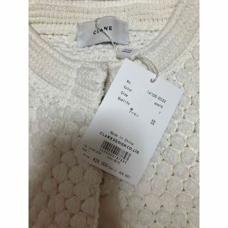 CLANE - CLANE 3D DOT HALF SLEEVE KNIT CARDIGAN の通販