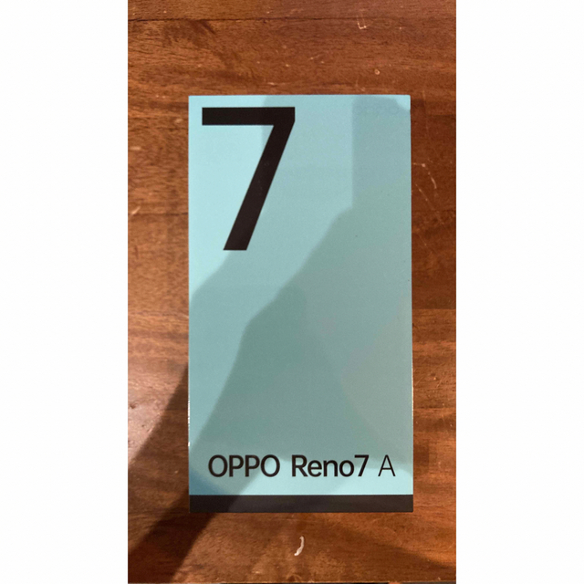 OPPO Reno7 A スターリーブラックあり