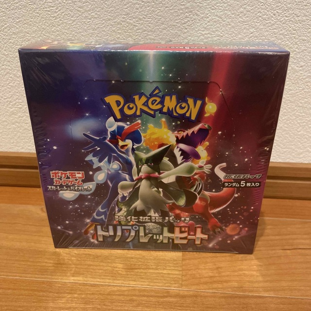 ポケモンカード　トリプレットビート　新品未開封BOX シュリンク付