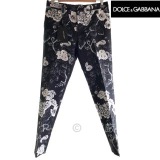 DOLCE&GABBANA - 新品タグ付き DOLCE&GABBANA リネン フローラル
