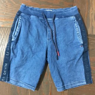 トミーヒルフィガー(TOMMY HILFIGER)のトミーヒルフィガー　サイドロゴ　ハーフパンツ　S(ショートパンツ)