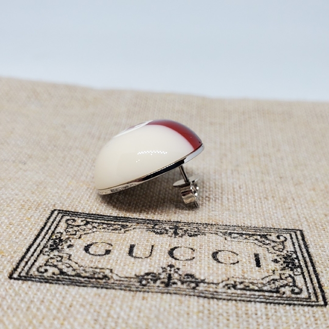 Gucci - 【超レア廃盤美品】ホワイト&レッド ウェブストライプ