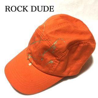 ROCK DUDE キャップ/ロックデュード ペイントジェットキャップ/帽子(ウエア)
