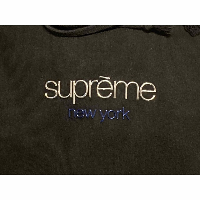 Supreme(シュプリーム)のSUPREME CLASSIC LOGO HOODED Ｌ メンズのトップス(パーカー)の商品写真