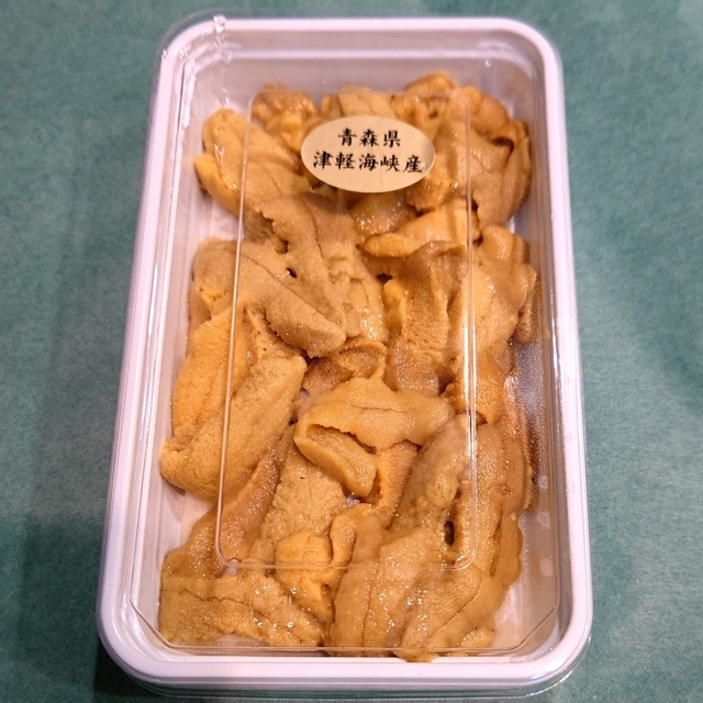 100g入×4パックセット　魚介　青森県大間産　無添加ウニ