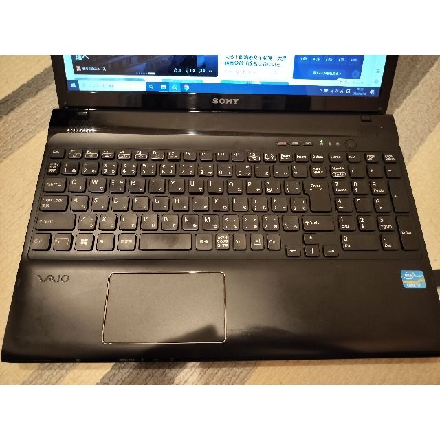 ★週末価格3/12まで VAIO SVE15127CJB (i7 8GBメモリ) 2