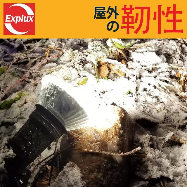 【色: 昼白色】Explux 超高輝度LEDハイビーム電球 300W相当・驚き輝