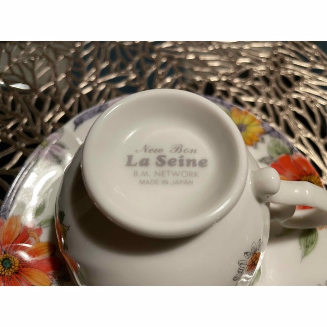 La seine コーヒーカップ&ソーサー インテリア/住まい/日用品のキッチン/食器(グラス/カップ)の商品写真