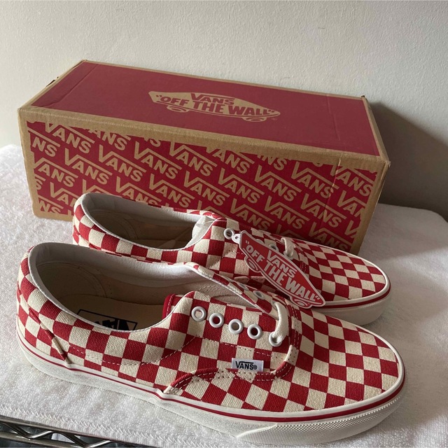 VANS Era エラ Checkerboard バンズ チェッカーボード　赤